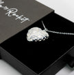 Sterling Silver Heart Necklace – Beautifully Gift Boxed