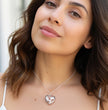Sterling Silver Heart Necklace – Beautifully Gift Boxed