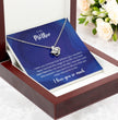 To My Mother - Sterling Silver Necklace Personalised Gift With A Custom Message Card - Gift from Son / Daughter For Mum