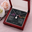 Gift For Musical Daughter - Sterling Silver Musical Note Necklace - Daughter Necklace - Personalised Gift From Mum and Dad - Mother And Daughter