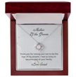 Mother of the Groom, Wedding Gift for Mother-in-law, Mother of the Broom Gift, Family Bond Necklace, Sentimental Gift for Mother-in-law