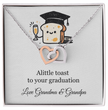 Funny Personalised Graduation Gift Necklace  – Gift for Daughter, Granddaughter - Graduation Present