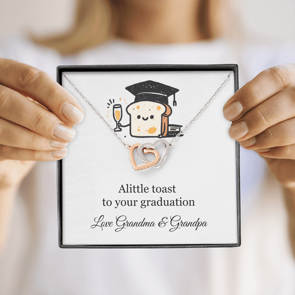 Funny Personalised Graduation Gift Necklace  – Gift for Daughter, Granddaughter - Graduation Present