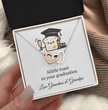 Funny Personalised Graduation Gift Necklace  – Gift for Daughter, Granddaughter - Graduation Present