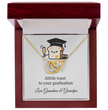 Funny Personalised Graduation Gift Necklace  – Gift for Daughter, Granddaughter - Graduation Present