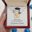 Funny Personalised Graduation Gift Necklace  – Gift for Daughter, Granddaughter - Graduation Present