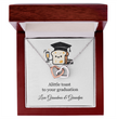 Funny Personalised Graduation Gift Necklace  – Gift for Daughter, Granddaughter - Graduation Present