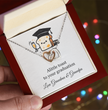 Funny Personalised Graduation Gift Necklace  – Gift for Daughter, Granddaughter - Graduation Present