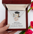 Funny Personalised Graduation Gift Necklace  – Gift for Daughter, Granddaughter - Graduation Present