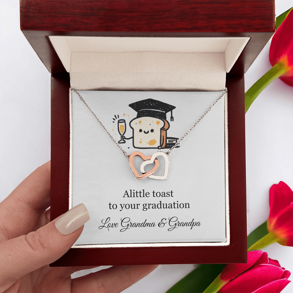 Funny Personalised Graduation Gift Necklace  – Gift for Daughter, Granddaughter - Graduation Present