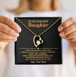 Daughter Necklace Gift Personalised Jewelry Gift From Your Dad