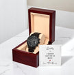 Dad to be Gift Watch Personalized - From The Bump