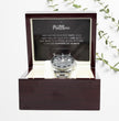 Luxury Watch Gift Set With Personalised Message Card - Gift For Brother, Husband, Boyfriend. Anniversay Gift Watch - Gift From Parter