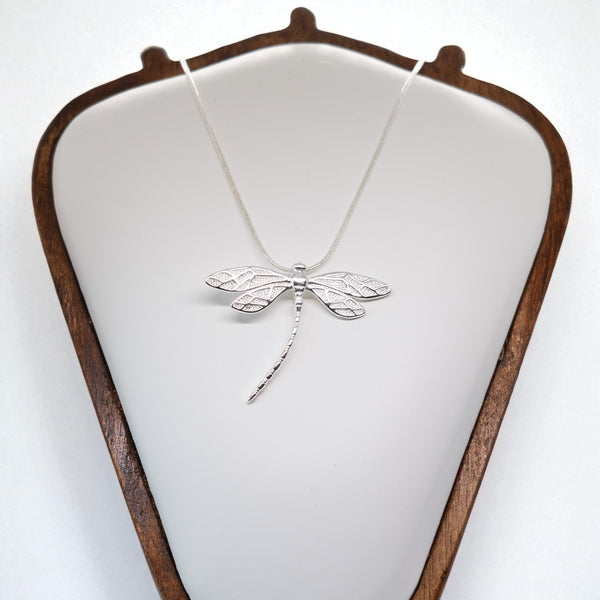 Sterling Silver Dragonfly Necklace – Beautifully Gift Boxed