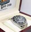Gift For Dad - Fishing Themed Gift Watch with Personalised Message Card