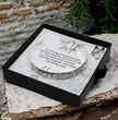 Silver Lotus Bangle for Wife - To My Beautiful Wife Gift For Anniversary, Birthday