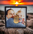 Fathers Day Jewellery Gift - My First Father's Day - With Custom Photo Card