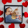 Fathers Day Jewellery Gift - My First Father's Day - With Custom Photo Card
