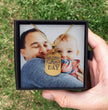 Fathers Day Jewellery Gift - My First Father's Day - With Custom Photo Card