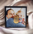 Fathers Day Jewellery Gift - My First Father's Day - With Custom Photo Card
