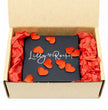 Gift For Grandmother- Interlocking Heart Necklace - Personalised Message Card