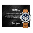 Luxury Watch Gift Set With Personalised Message Card - Gift For Brother, Husband, Boyfriend. Anniversay Gift Watch - Gift From Parter