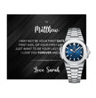 Luxury Watch Gift Set With Personalised Message Card - Gift For Brother, Husband, Boyfriend. Anniversay Gift Watch - Gift From Parter