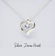 Daughter Gifts, Sterling Silver Necklace with personalised Message Card Gift