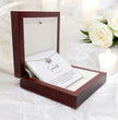 Soulmate Jewellery Gift  - Choice of Beautiful Silver Necklace - Personalised Message Card