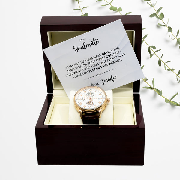 Luxury Gift Watch Set For Soulmate - Gift For Anniversary, Valentines Day