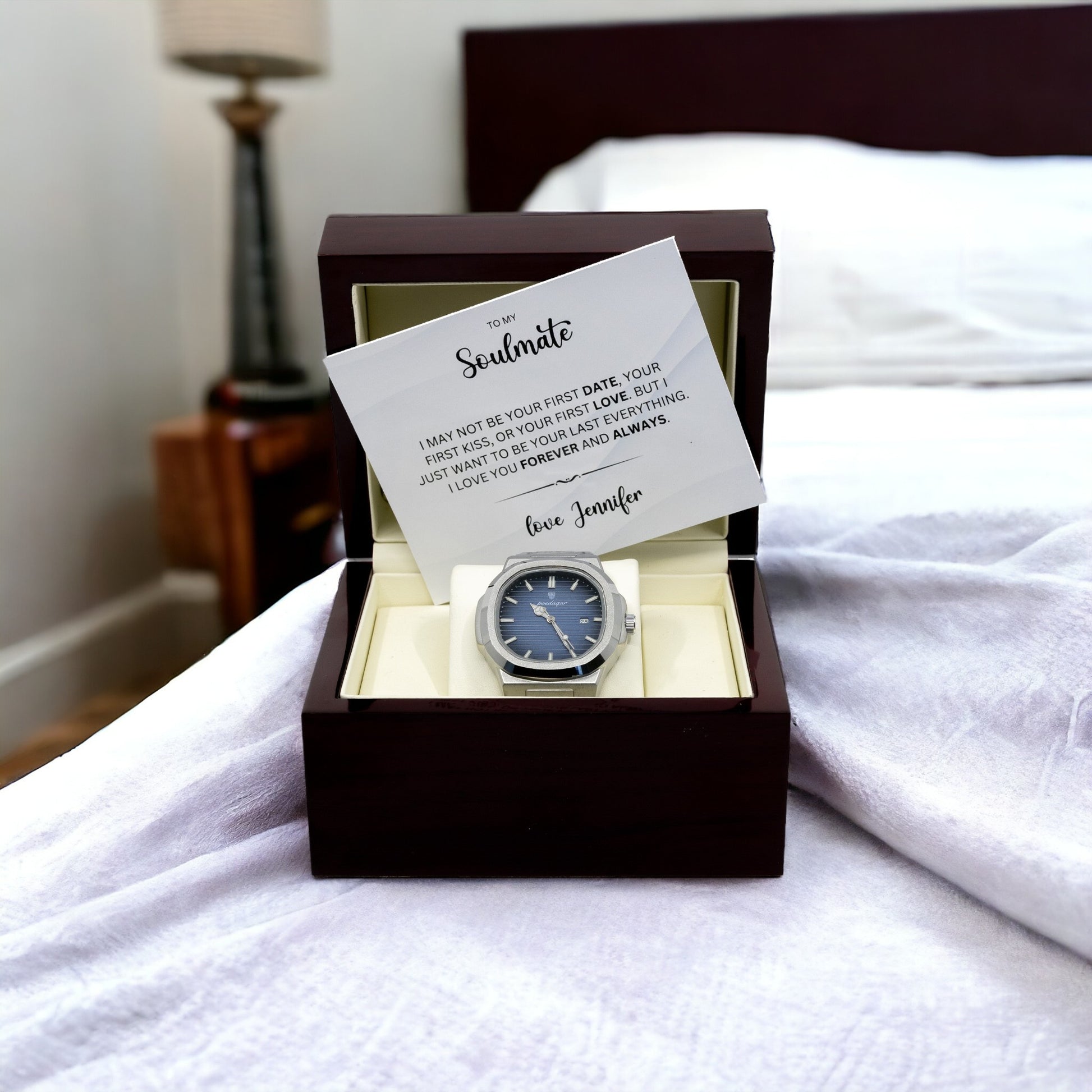 Luxury Gift Watch Set For Soulmate - Gift For Anniversary, Valentines Day