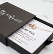 To My Mum Necklace, Wedding Gift for Mum, Mother of the Bride Gift, Family Bond Necklace, Sentimental Gift for Mum